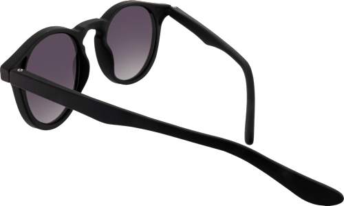 Sonnenbrille für Kinder in Schwarz mit blau getönten Gläsern SUNDANCE