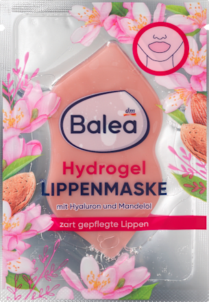 Lippenmaske Hydrogel Mandel Balea