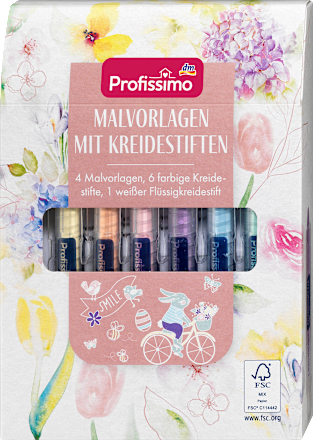 Malvorlagen mit Kreidestiften Profissimo