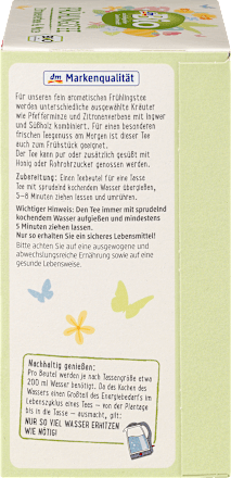 Frühlingstee Zitronengras & Minze dmBio