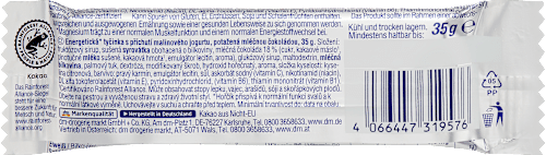 Málna-joghurt ízű energiaszelet, magnéziummal és vitaminokkal, tejcsokoládé-bevonattal Sportness