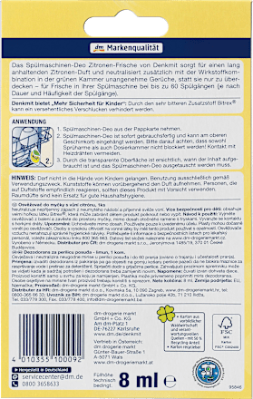 Geschirrspül-Deo Zitronen-Frische Denkmit