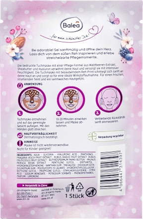 Tuchmaske be adorable Balea