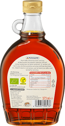 Bio juharszirup, C-minősítésű dmBio