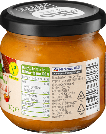 Veganska budimpeštanska salata - sa dimljenim tofuom  dmBio