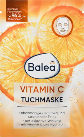 Textilná pleťová maska Vitamin C Balea