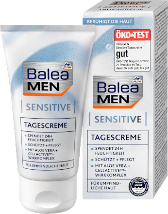 Denný pleťový krém Sensitive Balea MEN