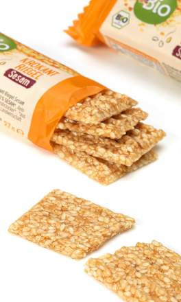 Bio rezina iz krokanta s sezamom dmBio