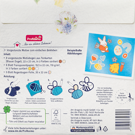 Fensterbilder-Bastelset Profissimo