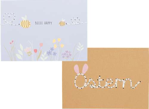 Karten-Set zum Besticken Profissimo