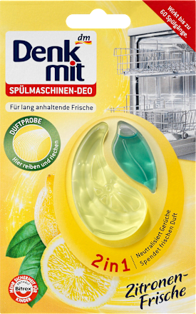 Osveživač za mašinu za sudove - limun Denkmit
