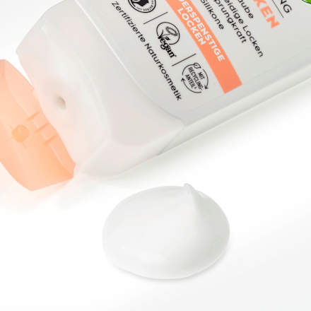 Hajbalzsam hullámos és göndör hajra, bio lenmag- és szőlőmagolajjal alverde NATURKOSMETIK