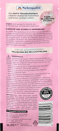 Tönungsshampoo 8.7 Karamellblond réell‘e