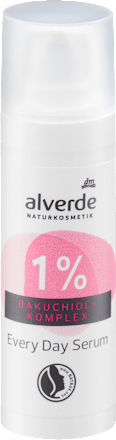 Serum za obraz z 1 % kompleksa bakuchiol alverde NATURKOSMETIK
