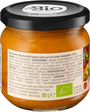 Veganska budimpeštanska salata - sa dimljenim tofuom  dmBio