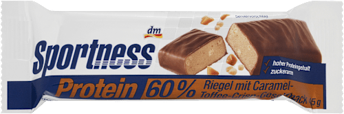 Baton proteic aromă de Caramel-Toffee-Crisp Sportness