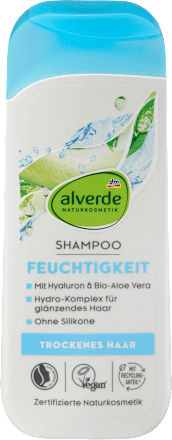 Šampon za suvu kosu - aloe vera i hijaluronska kiselina alverde NATURKOSMETIK