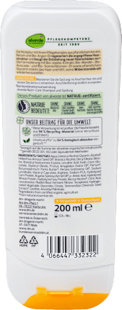 Balsamo per capelli all'olio di argan alverde