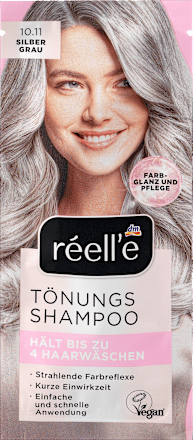 Tönungsshampoo Silbergrau 10.11 réell‘e