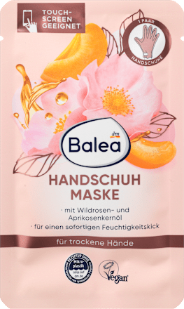 Маска за ръце с масло от дива роза и кайсия Balea