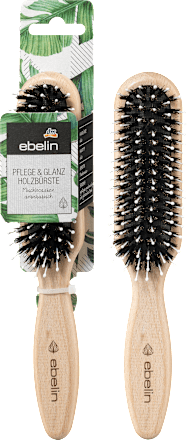 nature Pflege & Glanz Holzbürste schmal ebelin
