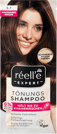 Șampon colorant 6.7 Cafeniu macadamia réell‘e EXPERT