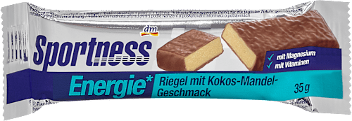 Barretta energetica gusto cocco e mandorla Sportness