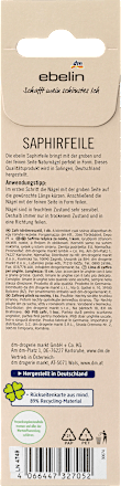 Saphir Nagelfeile 13cm ebelin