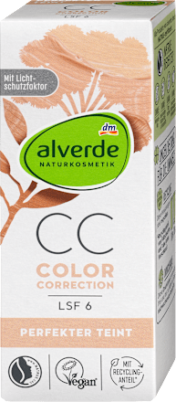 Krem CC do każdego typu cery, SPF 6 alverde NATURKOSMETIK