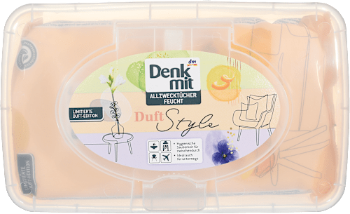 Duft Style univerzalne vlažne maramice sa mirisom breskve Denkmit