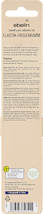 Hajformázó fésű, elasztikus, nagy ebelin