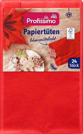 Papiertüten sortiert Profissimo