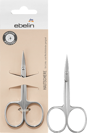 Hautschere rostfreier Edelstahl ebelin