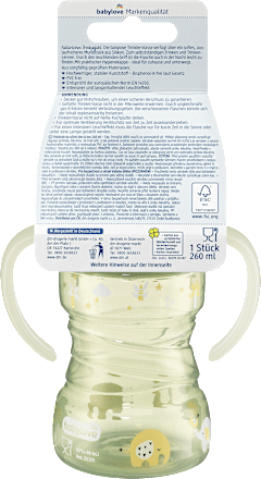 Trinklernflasche Tag&Nacht Elefant babylove