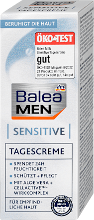 Denný pleťový krém Sensitive Balea MEN