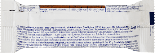 Energetska štanglica - karamela Crisp, sadrži zaslađivače Sportness