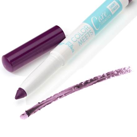 COLOR MEETS Care serum za usne u stiku - 040 Dark Violet trend !t up