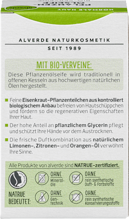 Kruti sapun – verbena alverde NATURKOSMETIK