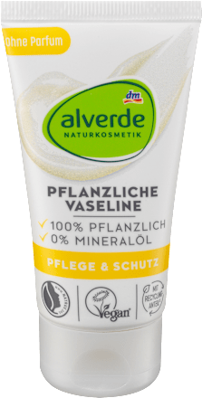 Vaseline pflanzlich Pflege & Schutz alverde NATURKOSMETIK