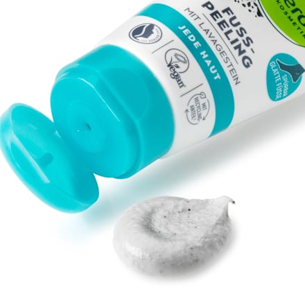 Piling maska za stopala - sa kamenom lave alverde NATURKOSMETIK