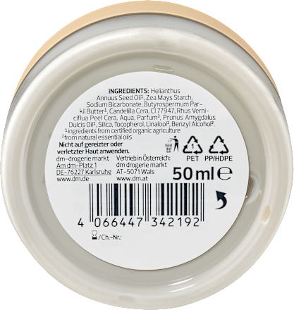 Deocreme Natron und Zink alverde NATURKOSMETIK