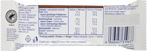 Barretta proteica con caramello Sportness