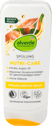 Kondicionér na suché vlasy Nutri-Care s bio argánovým olejom alverde NATURKOSMETIK