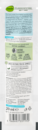 maska na vlasy Aloe vera a Kyselina hyaluronová alverde NATURKOSMETIK