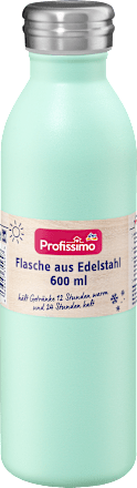 Flasche aus Edelstahl 600ml mint Profissimo