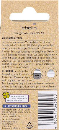 Vulkansteinroller sortiert ebelin