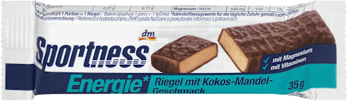 Barretta energetica gusto cocco e mandorla Sportness