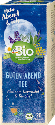 bio bylinný čaj na dobrý večer 20x1,5g dmBio