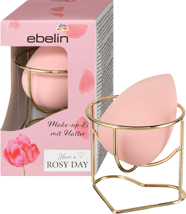 Make-up Ei mit Halter Have a rosy day ebelin