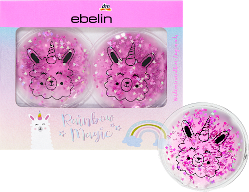 Wiederverwendbare Augenpads Rainbow Magic ebelin